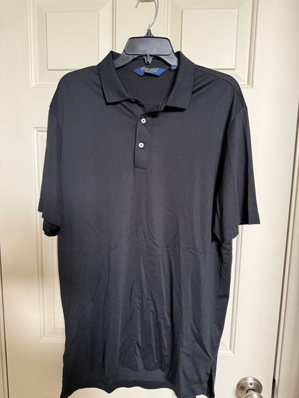 Polo by Ralph Lauren Black Men's Short-Sleeve Polo Shirt